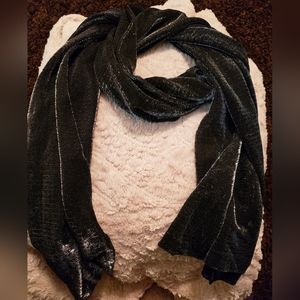 Black Evening Scarf